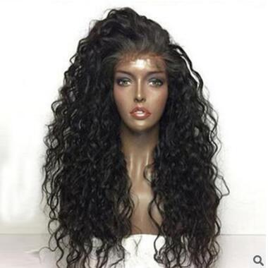 New product explosion European and American fashion wig ladies front lace chemical fiber wig set New product explosion European and American fashion wig ladies front lace chemical fiber wig set